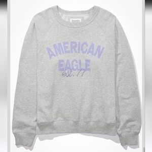 Woman's American Eagle "This Feels Seriously Lived In" Sweatshirt Size S